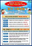 경기 기후보험 시행 4개월 만에 2,358건 지급. 취약계층 집중 지원 기사 이미지