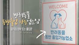 전남도, 반려동물 함께하는 안전·즐거운 외식문화 정착 기사 이미지